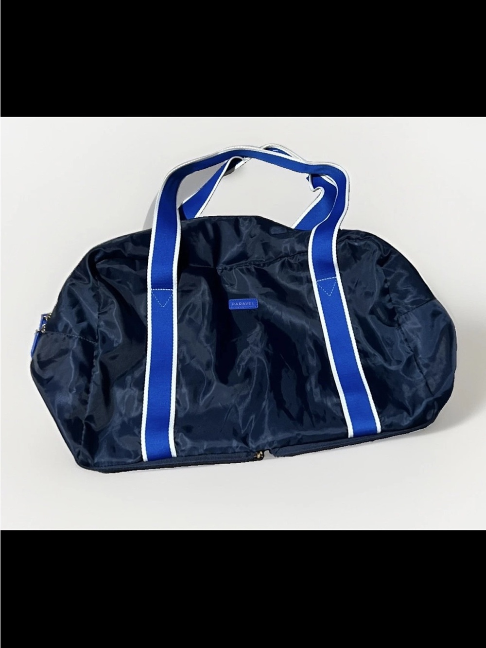 Paravel Fold Up Travel Duffle Bag Lightweight Collapsible Carry On zip pouch